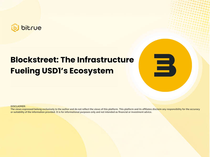 Blockstreet: The Infrastructure Fueling USD1's Ecosystem